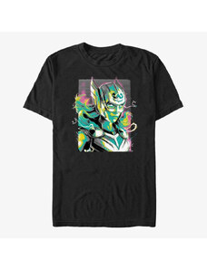 Pánské tričko Merch Marvel Thor: Love and Thunder - Female Thor Pastel Unisex T-Shirt Black