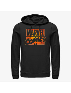 Pánská mikina Merch Marvel - Marvel Glow Unisex Hoodie Black