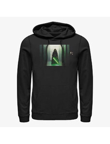 Pánská mikina Merch Star Wars: The Mandalorian - Lone Hero Unisex Hoodie Black