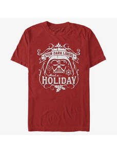 Pánské tričko Merch Star Wars: Classic - Holiday Sith Unisex T-Shirt Red