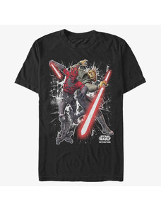 Pánské tričko Merch Star Wars: Clone Wars - Sith Brothers Unisex T-Shirt Black