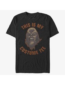 Pánské tričko Merch Star Wars: Classic - This Is My Chewie Costume Tee Unisex T-Shirt Black