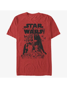 Pánské tričko Merch Star Wars: Episode 7 - Army Leader Unisex T-Shirt Red