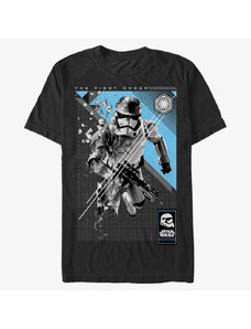 Pánské tričko Merch Star Wars: Episode 7 - Poly Trooper Unisex T-Shirt Black