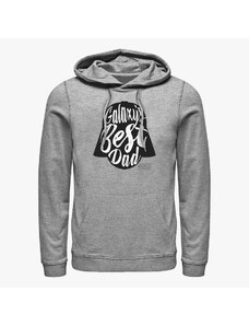 Pánská mikina Merch Star Wars: Classic - Best Dad Unisex Hoodie Heather Grey