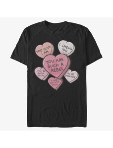 Pánské tričko Merch Star Wars: Classic - Candy Hearts Unisex T-Shirt Black