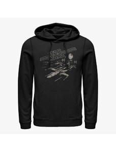 Pánská mikina Merch Star Wars: Classic - Lazer Chase Unisex Hoodie Black