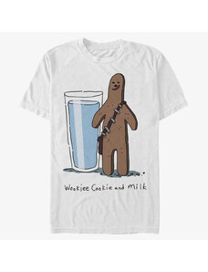 Pánské tričko Merch Star Wars: Classic - Wookie Cookies Unisex T-Shirt White