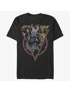 Pánské tričko Merch Star Wars: Classic - Retro Unisex T-Shirt Black