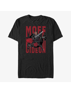 Pánské tričko Merch Star Wars: The Mandalorian - Moff Gideon Unisex T-Shirt Black