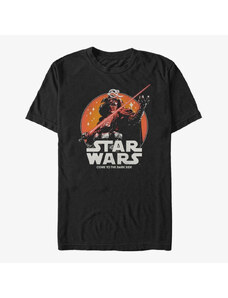 Pánské tričko Merch Star Wars: Visions - Closeup Vader Unisex T-Shirt Black