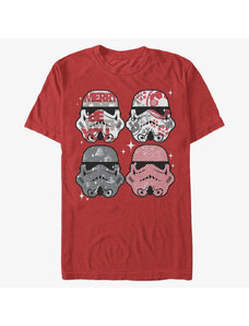 Pánské tričko Merch Star Wars: Classic - Candy Troopers Unisex T-Shirt Red