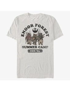 Pánské tričko Merch Star Wars - Endor Summer Camp Unisex T-Shirt Natural
