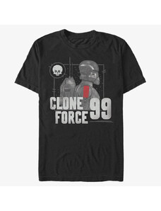 Pánské tričko Merch Star Wars: The Bad Batch - Clone Force Unisex T-Shirt Black