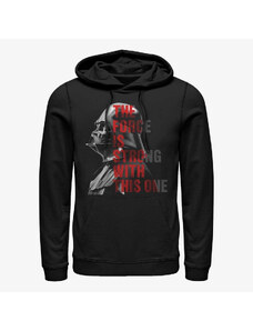 Pánská mikina Merch Star Wars: Classic - Head Strong Unisex Hoodie Black