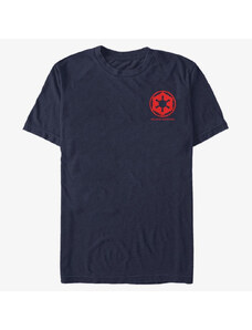 Pánské tričko Merch Star Wars: Squadrons - Empire Logo Unisex T-Shirt Navy Blue