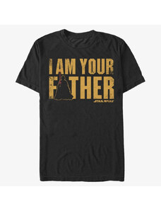 Pánské tričko Merch Star Wars: Classic - Fathers Day Unisex T-Shirt Black