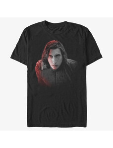 Pánské tričko Merch Star Wars: Last Jedi - Kylo Ren Face Unisex T-Shirt Black