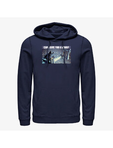 Pánská mikina Merch Star Wars: Classic - Can I Give You A Hand Unisex Hoodie Navy Blue