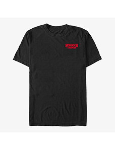 Pánské tričko Merch Netflix Stranger Things - Stranger Things - NEST01CGLO Unisex T-Shirt Black
