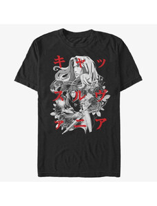 Pánské tričko Merch Netflix Castlevania - Kanji Group Unisex T-Shirt Black