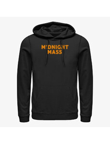 Pánská mikina Merch Netflix Midnight Mass - Logo Glow Unisex Hoodie Black