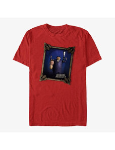 Pánské tričko Merch MGM The Addams Family - Father Frame Unisex T-Shirt Red