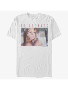 Pánské tričko Merch Netflix Outer Banks - Sara Unisex T-Shirt White