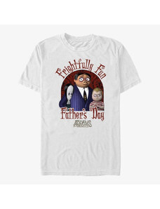 Pánské tričko Merch MGM The Addams Family - Frightfully Fun Unisex T-Shirt White