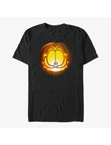 Pánské tričko Merch Paramount Garfield - Pumpkin Carve Garfield Unisex T-Shirt Black