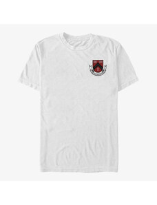 Pánské tričko Merch Netflix First Kill - Pocket Lancaster Crest Unisex T-Shirt White