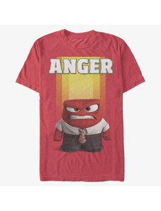 Pánské tričko Merch Pixar Inside Out - Anger Unisex T-Shirt Red