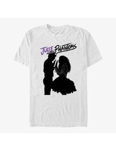 Pánské tričko Merch Netflix Julie And The Phantoms - Silhouette Phantoms Unisex T-Shirt White