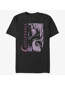 Pánské tričko Merch Netflix Castlevania - Castlevania Poster Unisex T-Shirt Black