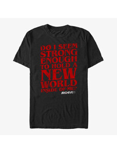 Pánské tričko Merch Netflix Archive 81 - Strong Enough Unisex T-Shirt Black