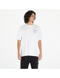 Pánské tričko Calvin Klein Jeans Future Fade Slogan Short Sleeve Tee White