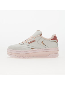 Dámské nízké tenisky Reebok Club C Extra Pure Grey/ Pospin/ PorPink