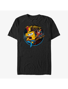 Pánské tričko Merch Paramount SpongeBob SquarePants - Band Practice Unisex T-Shirt Black