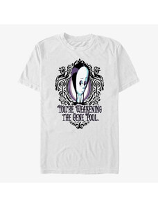 Pánské tričko Merch MGM The Addams Family - Weaken Gene Pool Unisex T-Shirt White