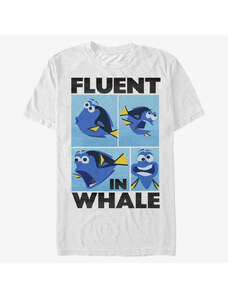 Pánské tričko Merch Pixar Finding Dory - Whale Talk Unisex T-Shirt White