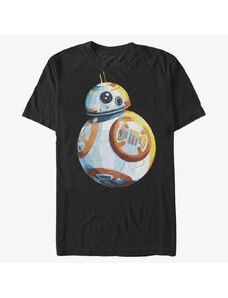 Pánské tričko Merch Star Wars: Episode 7 - Multi BB8 Unisex T-Shirt Black