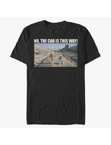 Pánské tričko Merch Star Wars: Classic - Where's The Car Unisex T-Shirt Black