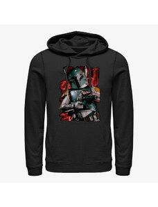 Pánská mikina Merch Star Wars: Classic - Up In Smoke Unisex Hoodie Black