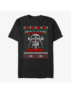 Pánské tričko Merch Star Wars: Classic - Cattastic Christmas Unisex T-Shirt Black