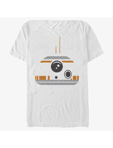 Pánské tričko Merch Star Wars: Episode 7 - BB Minimal Face Unisex T-Shirt White