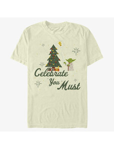 Pánské tričko Merch Star Wars: Classic - Celebrate You Must Unisex T-Shirt Natural