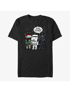 Pánské tričko Merch Star Wars: Classic - Boba It's Cold Unisex T-Shirt Black