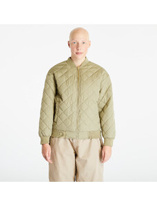 Dámská bunda bomber Urban Classics Ladies Oversized Diamond Quilted Bomber Jacket Khaki