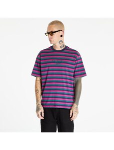 Pánské tričko GUESS Horizontal Stripe Tee Cave Blue Multi