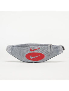 Ledvinka Nike Heritage Hip Pack Particle Grey/ University Red